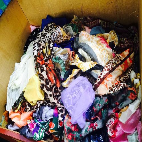 Silk Scarf, Used Clothing
